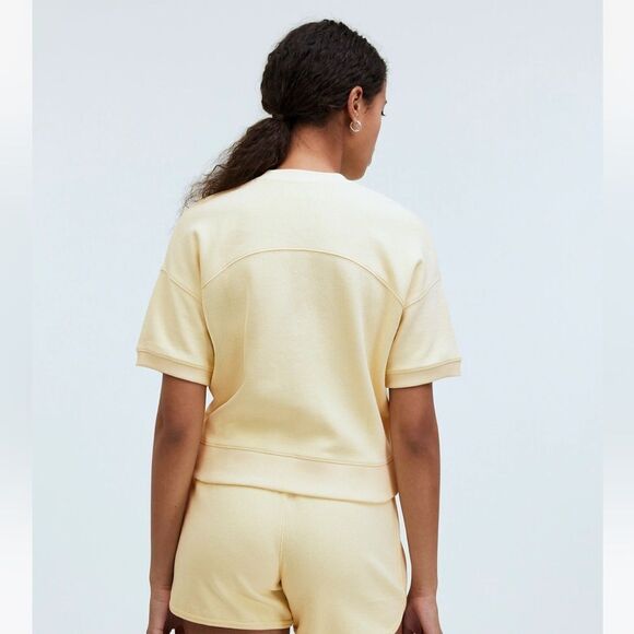 NWT Madewell Ribbed Muscle Tee: Botanical Dye Edition - Picture 4 of 7